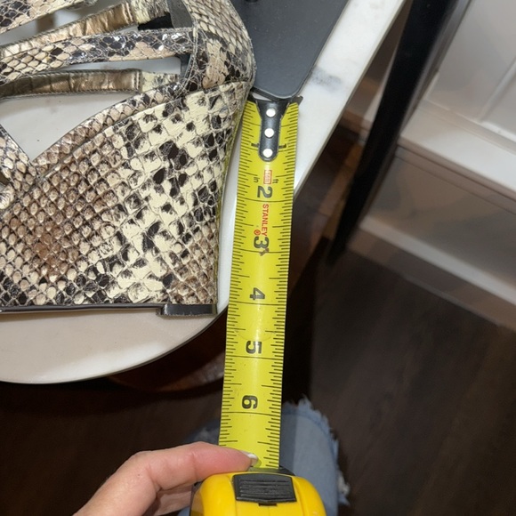 Snake skin platform shoes - Picture 6 of 6